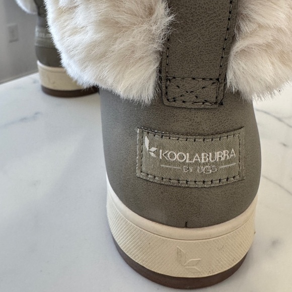 Women's Koolaburra by UGG Gray Boots Size 8 - Picture 6 of 7